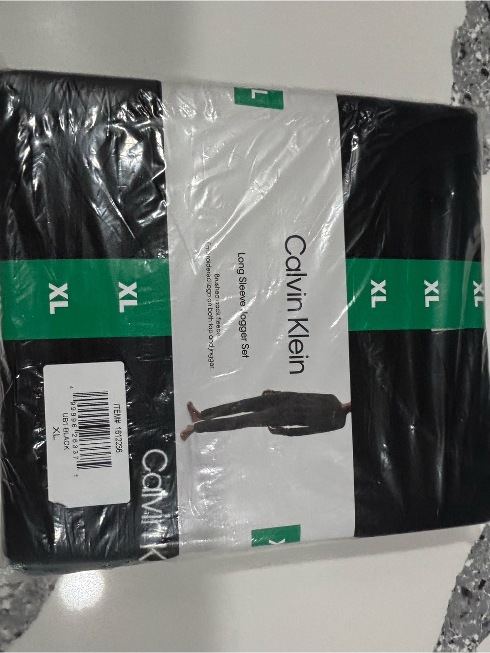 Calvin Klein long sleeve jogger set xl new men’s